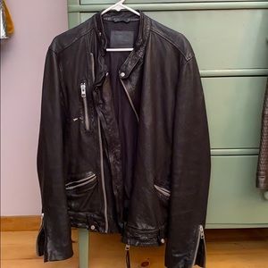 All Saints leather jacket